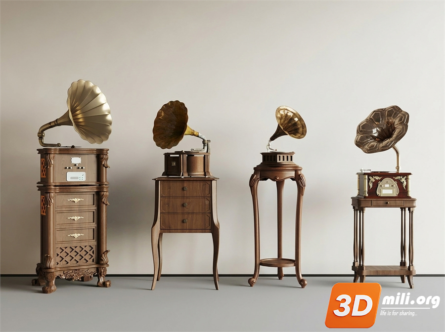 Audio tech 3D Models
